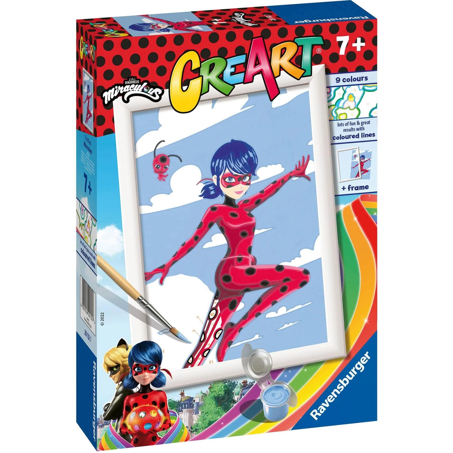 Ravensburger Creart - Miraculous 18X13Cm